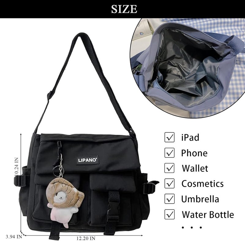Extolove Cute Messenger Bag, Crossbody Bags for Women Kawaii Messenger Bags Purses - Image 4